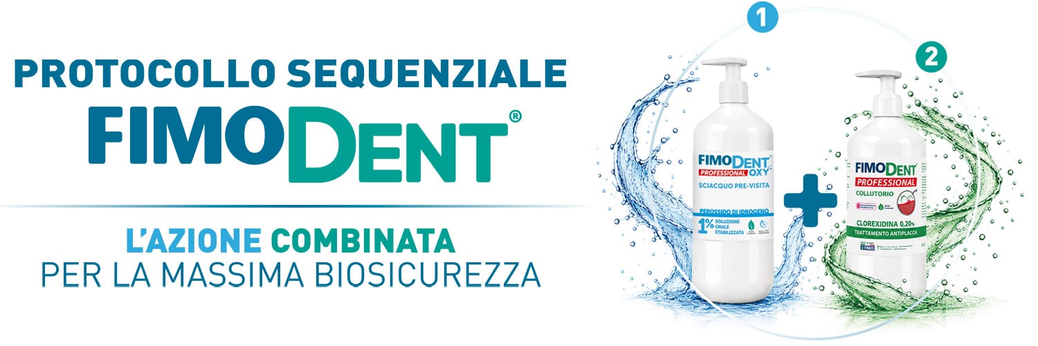 Bioaerosol odontoiatrici: neutralizzare la minaccia invisibile con il protocollo sequenziale Fimodent®